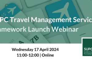 SUPC Travel Management Services Framework Launch Webinar